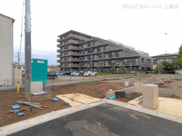 埼玉県上尾市大字上の新築戸建て基礎写真 2026年4月29日撮影