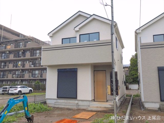 埼玉県上尾市大字上の新築戸建て外構写真 2026年6月25日撮影