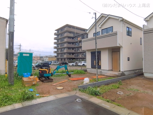 埼玉県上尾市大字上の新築戸建て外構写真 2026年6月25日撮影