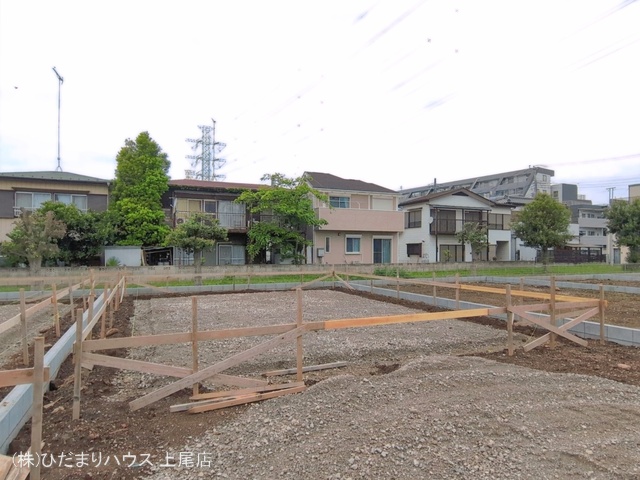 埼玉県上尾市大字上の新築戸建て基礎写真 2026年4月29日撮影