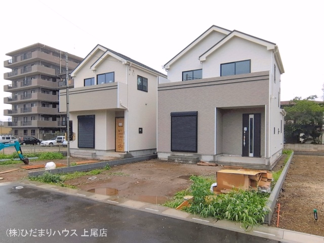 埼玉県上尾市大字上の新築戸建て外構写真 2026年6月25日撮影