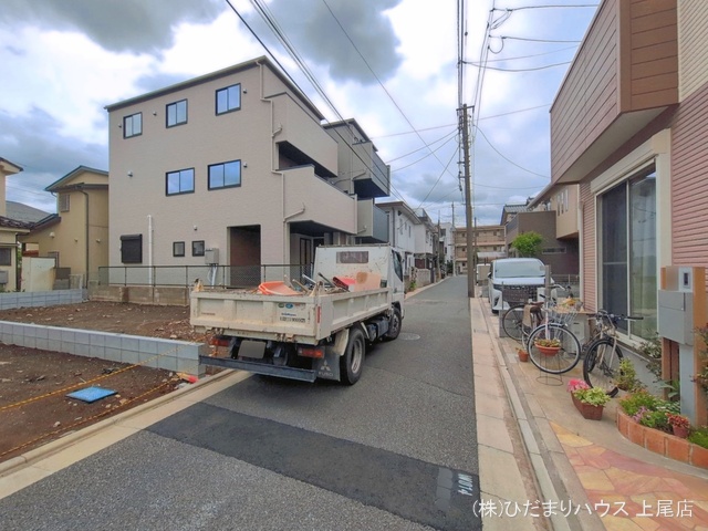 埼玉県さいたま市北区植竹町１丁目の新築戸建て外構写真 2026年6月3日撮影