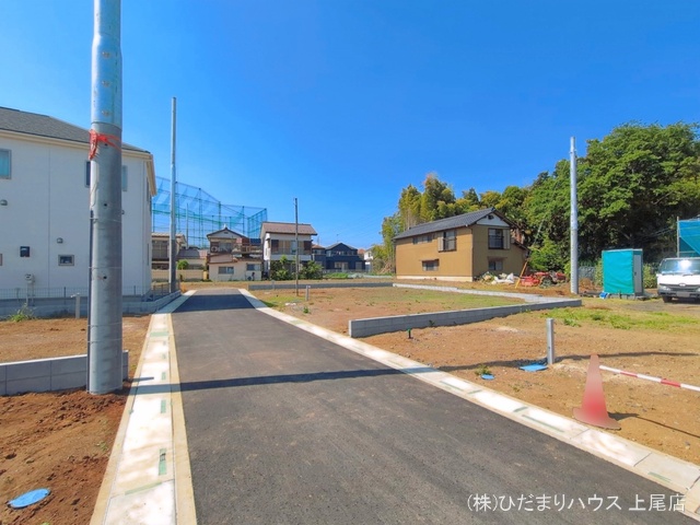 埼玉県上尾市二ツ宮の新築戸建て更地・土地写真 2026年5月14日撮影