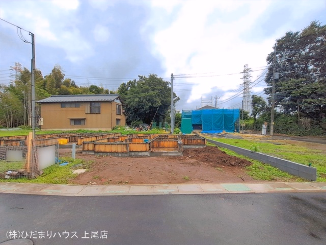 埼玉県上尾市二ツ宮の新築戸建て基礎写真 2026年6月8日撮影