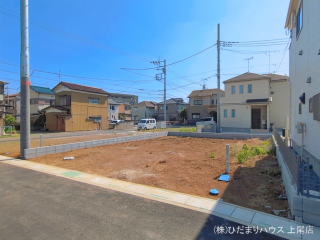 埼玉県上尾市二ツ宮の新築戸建て更地・土地写真 2026年5月14日撮影