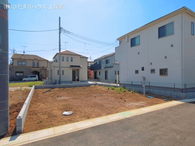 埼玉県上尾市二ツ宮の新築戸建て更地・土地写真 2026年5月14日撮影