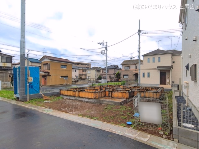 埼玉県上尾市二ツ宮の新築戸建て基礎写真 2026年6月8日撮影