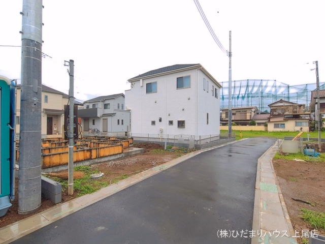 埼玉県上尾市二ツ宮の新築戸建て基礎写真 2026年6月8日撮影