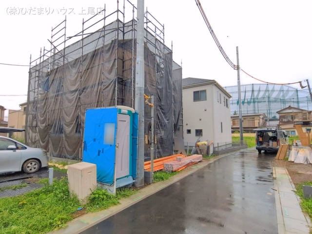 埼玉県上尾市二ツ宮の新築戸建て上棟写真 2026年6月25日撮影