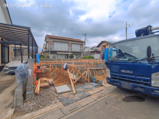 埼玉県さいたま市北区奈良町の新築戸建て基礎写真 2026年6月28日撮影