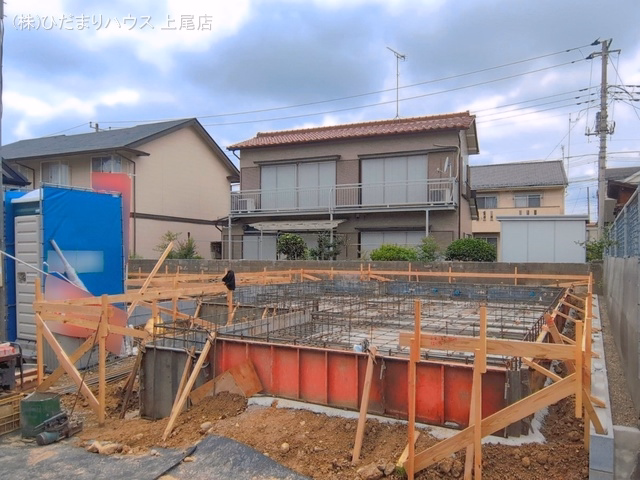 埼玉県さいたま市北区奈良町の新築戸建て基礎写真 2026年6月28日撮影