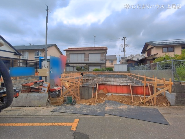 埼玉県さいたま市北区奈良町の新築戸建て基礎写真 2026年6月28日撮影
