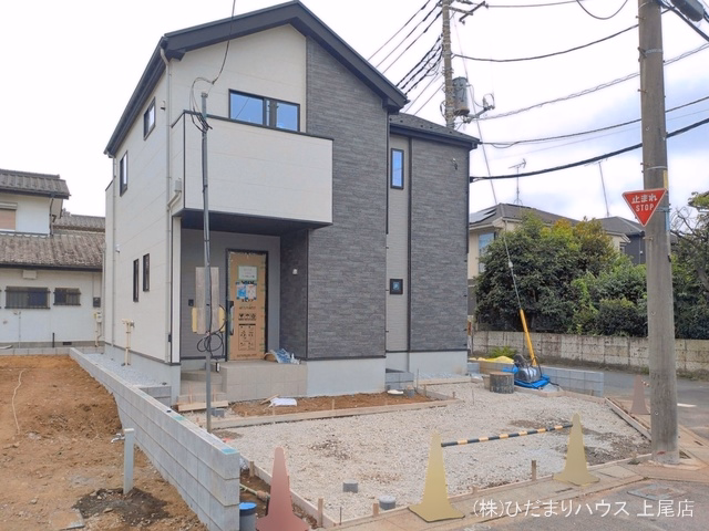 新築戸建て 上尾市上13期 1号棟 外構