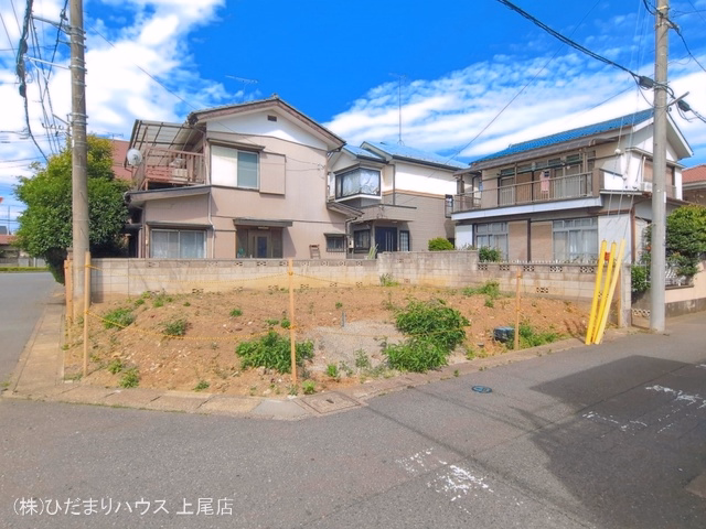 埼玉県上尾市井戸木2丁目の新築戸建て更地・土地写真 2026年5月28日撮影