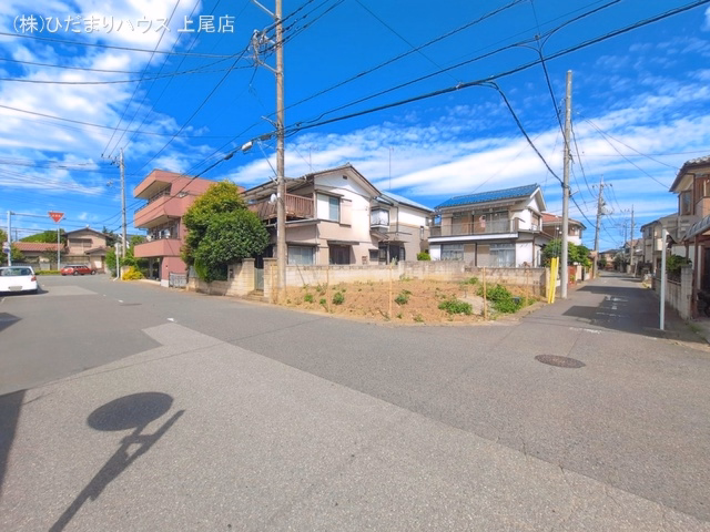 埼玉県上尾市井戸木2丁目の新築戸建て更地・土地写真 2026年5月28日撮影