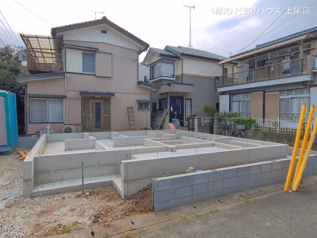 新築戸建て 上尾市井戸木4期1棟 1号棟 基礎