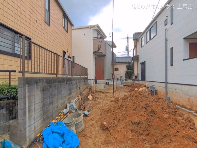 埼玉県さいたま市西区プラザの新築戸建て外構写真 2026年7月5日撮影