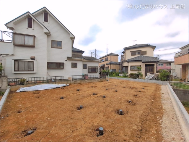新築戸建て 上尾市瓦葺02179　1棟 1号棟 更地・土地