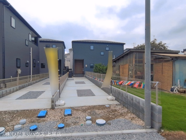 新築戸建て 上尾市平方2期 3号棟 外構