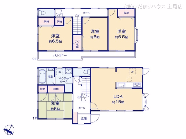 中古戸建て さいたま市西区三橋6丁目 間取図