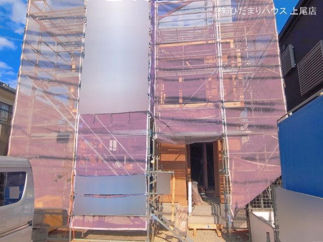 新築戸建て 上尾市泉台2丁目 1号棟 上棟