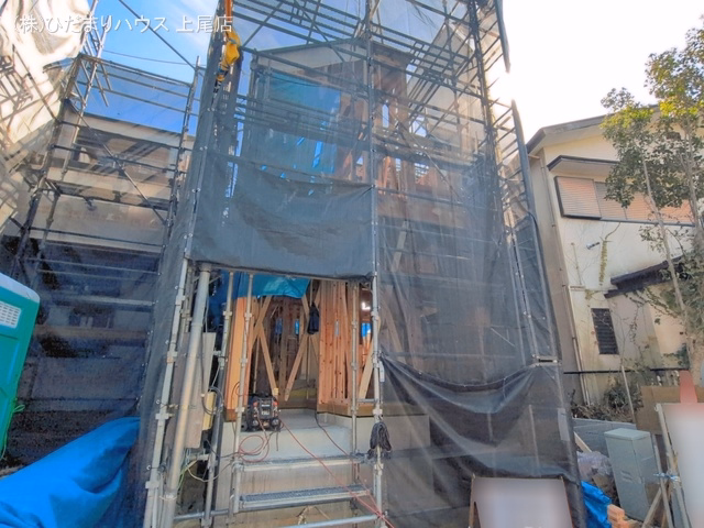 さいたま市西区プラザ（戸建）02 上棟
