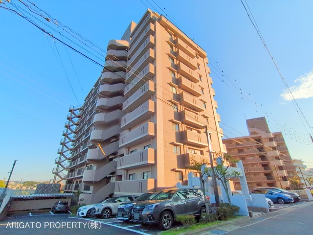 愛知県岡崎市大西町字仁田のマンション『シャトー岡崎II番館』外観写真 2025年10月26日撮影