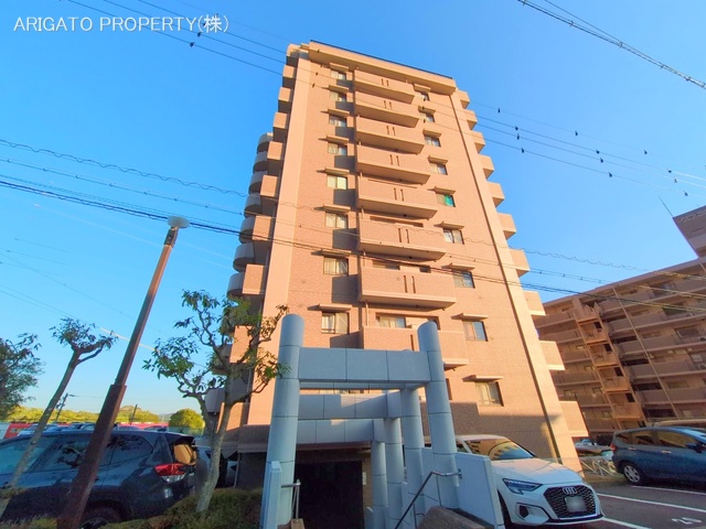 愛知県岡崎市大西町字仁田のマンション『シャトー岡崎II番館』外観写真 2025年10月26日撮影