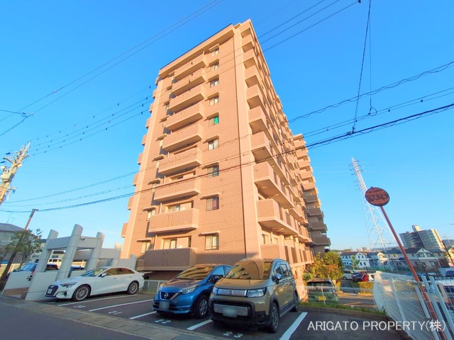 愛知県岡崎市大西町字仁田のマンション『シャトー岡崎II番館』外観写真 2025年10月26日撮影