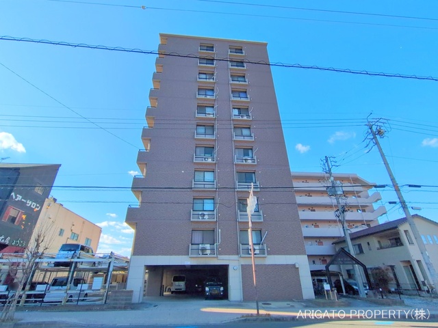 愛知県豊田市山之手３丁目のマンション『ソシアルセイワ豊田山之手』外観写真 2025年12月8日撮影