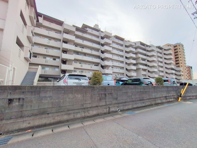 愛知県岡崎市柱曙1丁目のマンション『ユニオンハイツ岡崎』外観写真 2025年11月30日撮影