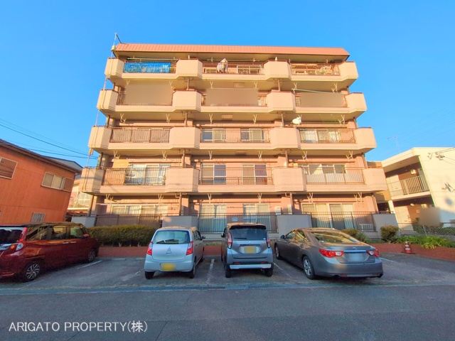 愛知県岡崎市江口２丁目のマンション『メゾンむつな』外観写真 2025年12月15日撮影