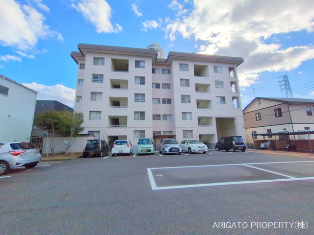 愛知県岡崎市橋目町字割塚のマンション『アーバンポール橋目』外観写真 2025年12月14日撮影