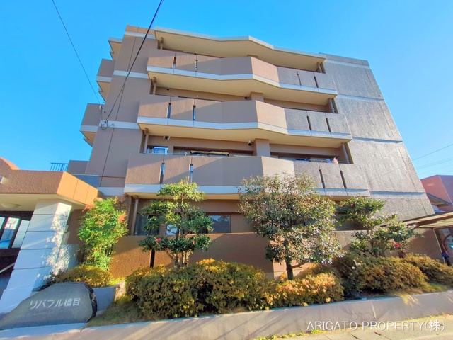 愛知県岡崎市橋目町字竹之内のマンション『リバブル橋目』外観写真 2025年12月21日撮影