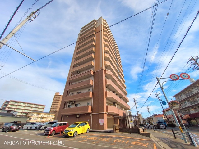 愛知県安城市桜町のマンション『レゾンシティ安城桜町』外観写真 2024年12月24日撮影