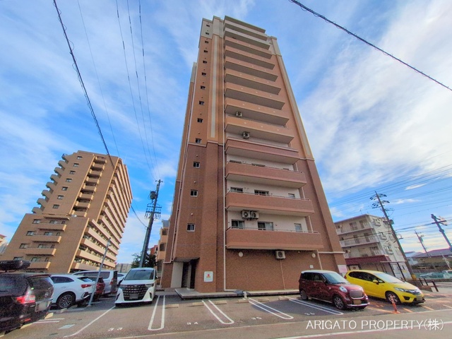 愛知県安城市桜町のマンション『レゾンシティ安城桜町』外観写真 2024年12月24日撮影