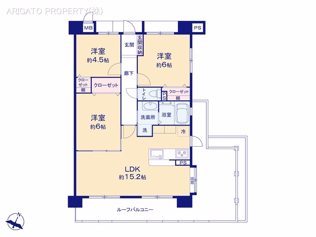 グローリアス三河安城西 間取図