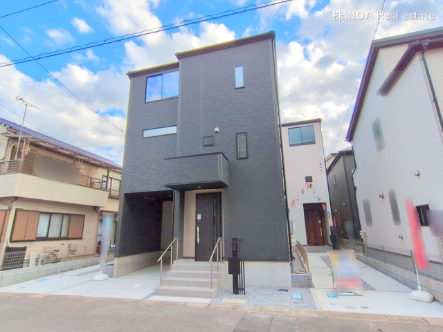 埼玉県川口市前川町４丁目の新築戸建て完成写真 2025年10月26日撮影