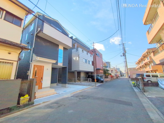 埼玉県川口市芝中田2丁目の新築戸建て完成写真 2025年12月10日撮影