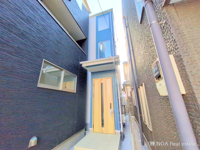 埼玉県川口市芝中田２丁目の新築戸建て完成写真 2025年12月10日撮影