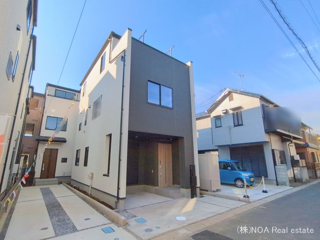 埼玉県川口市前川町４丁目の新築戸建て完成写真 2026年1月4日撮影