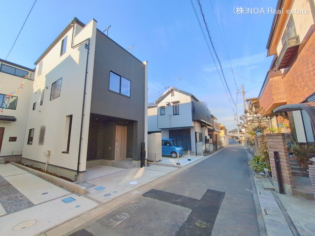 埼玉県川口市前川町４丁目の新築戸建て完成写真 2026年1月4日撮影