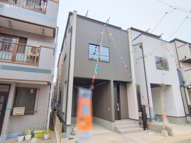 埼玉県川口市前川町４丁目の新築戸建て完成写真 2025年11月4日撮影