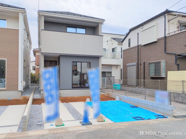 埼玉県川口市戸塚境町の新築戸建て完成写真 2025年11月12日撮影