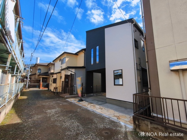 埼玉県川口市朝日4丁目の新築戸建て完成写真 2026年3月3日撮影