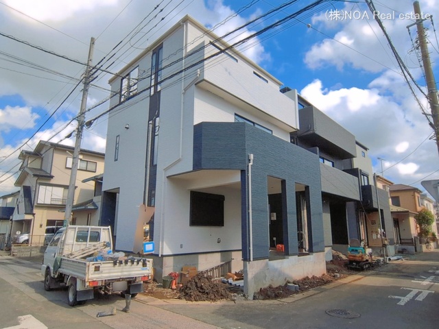 埼玉県川口市戸塚東2丁目の新築戸建て外構写真 2026年3月26日撮影