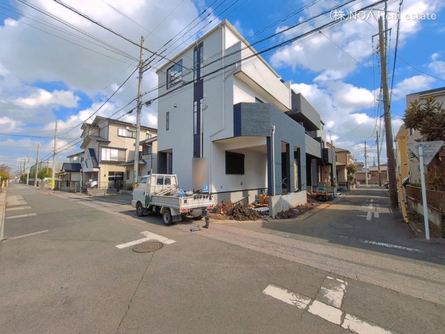 埼玉県川口市戸塚東2丁目の新築戸建て外構写真 2026年3月26日撮影