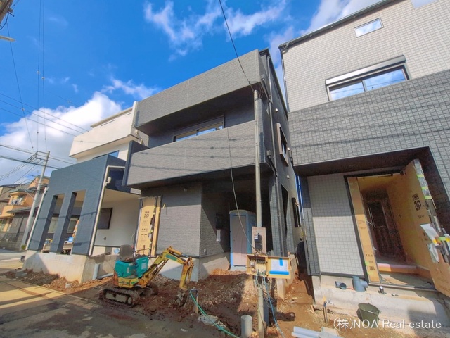 埼玉県川口市戸塚東2丁目の新築戸建て外構写真 2026年3月26日撮影