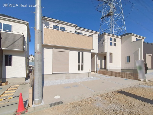 埼玉県川口市大字東貝塚の新築戸建て完成写真 2026年1月29日撮影