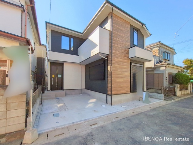 埼玉県川口市長蔵３丁目の新築戸建て完成写真 2026年1月12日撮影